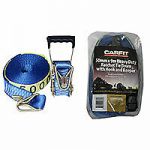 Carfit HD Ratchet Tie Down Strap Blue w.Hook & Keeper 50mm x 9m (46RTHD5090-1)