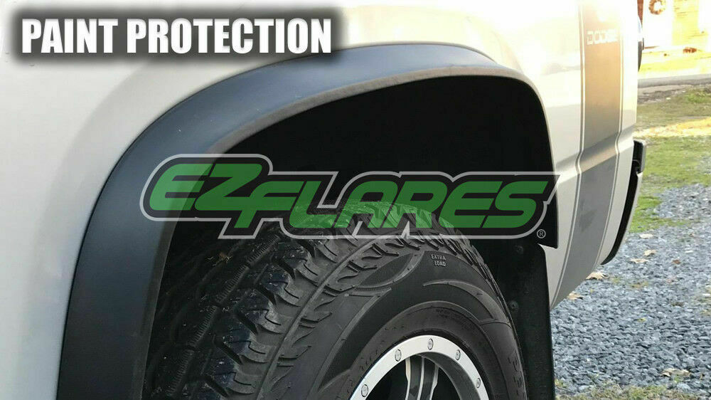 Ez Flares Universal Black Flexible Rubber Fender Flares Made In Usa X