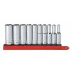 GEARWRENCH 10 PC. DRIVE 6 POINT DEEP SAE SOCKET SET-80305