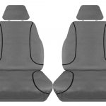Ready Made Seat Covers Canvas Black MAZDA (Tradies)- PCZ214 CV BLK