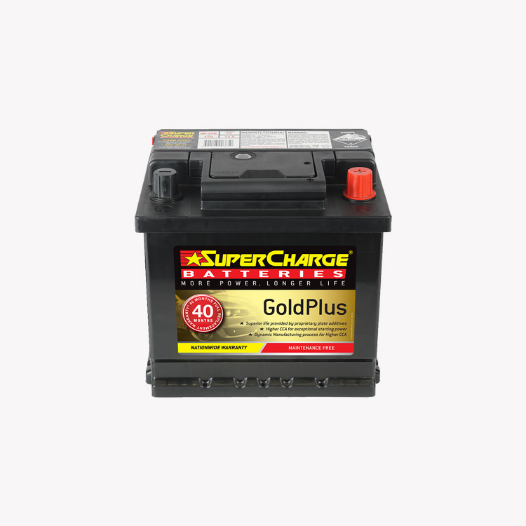 SuperCharge GoldPlus MF44H Car Battery - Premium Car Care