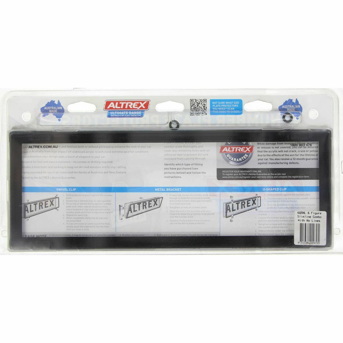 Altrex number on sale plate protector